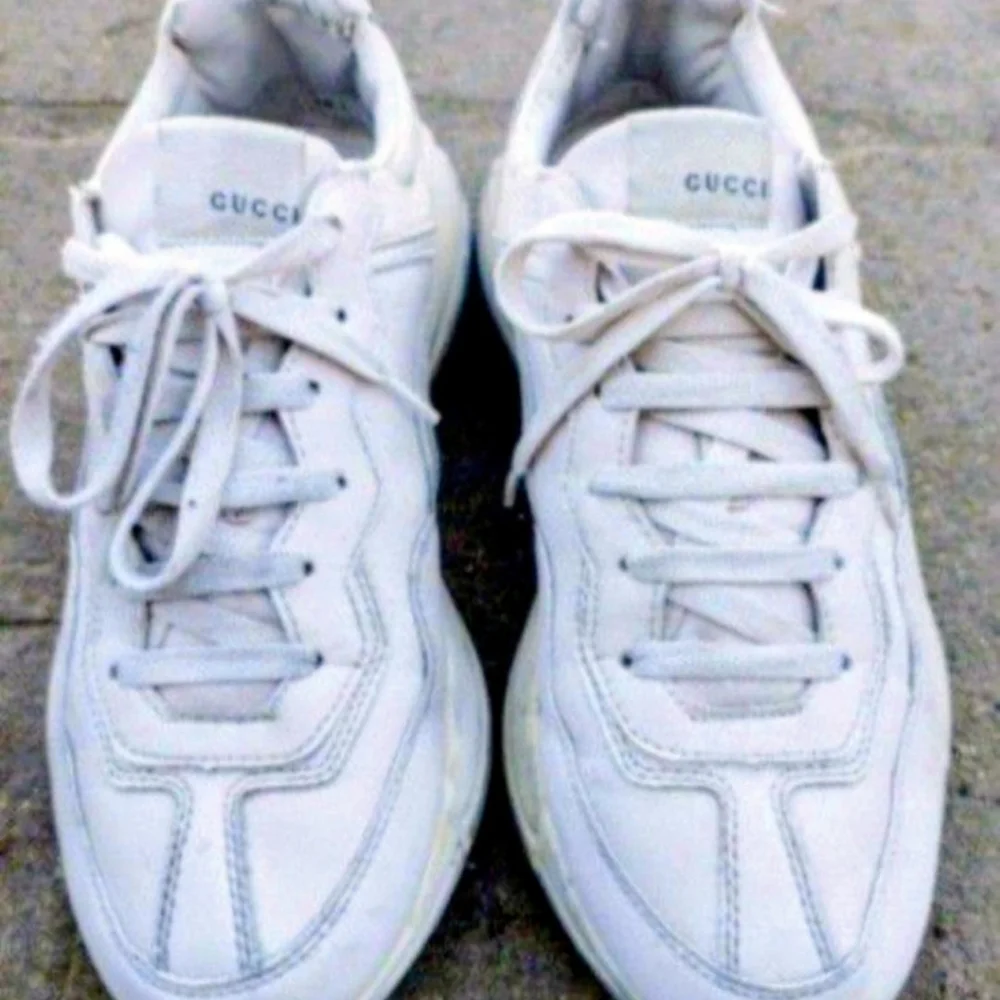 Gucci Rython Sneakers Size 10 - Picture 6 of 9